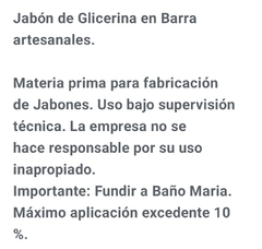 2 barras de Jabon 1 de Glicerina y 1 Blanco en internet