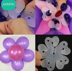 10 Clip para armado de flores en globos - comprar online