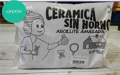 2 Cerámica sin horno (ARCILLA) - MayoristasPpilar