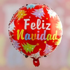 10 globos de 45cm Navideños Variados en internet