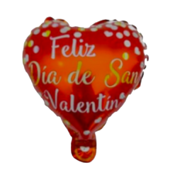 5 globos Variados San Valentin 25" - MayoristasPpilar