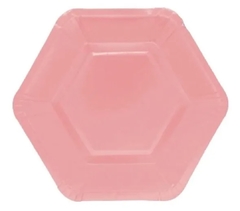 5 Paquetes de 6 Platos Hexagonales de polipapel - comprar online