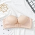 Mulheres Strapless Fechamento Frontal Bra Para Mulheres Fio Livre Sexy Push Up S