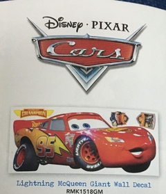 Roommates Cars lightning Mcqueen adesivo Giant