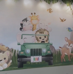 Painel infantil para o quartinho do bebê