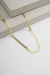 Choker Folha - Semijoia Banhada a Ouro 18k