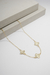 Choker Trevo - Semijoia Banhada a Ouro 18k