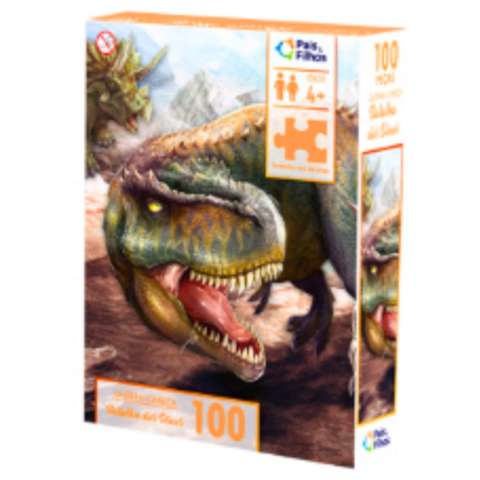 Jogo Quebra Cabeça T Rex 150 Peças - Jogo De Tabuleiro - #