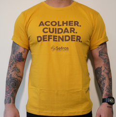 Camiseta Sefras - Acolher, Cuidar e Defender - Ref. 001