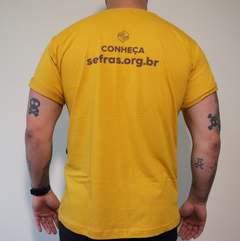 Camiseta Sefras - Acolher, Cuidar e Defender - Ref. 001 - Bazar - Sefras