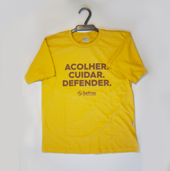 Camiseta Sefras - Acolher, Cuidar e Defender - Ref. 001 - loja online