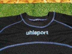 Uhlsport Template 2003 Preto/Celeste Goleiro GK #1 Camisa Importada Tamanho G (veste P - detalhes e medidas no anúncio) na internet
