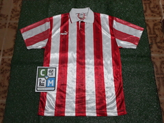 Puma Template Anos 1990 Listrado Vermelho/Branco Camisa Tamanho G (detalhes e medidas no anúncio)