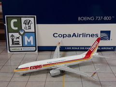 Copa Airlines Boeing 737-800W "Retro" / "75 Años" Avião Miniatura Gemini Jets Escala 1:400 (medidas no anúncio)