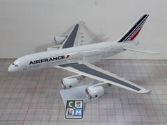 Air France Airbus A380-800 Avião Maquete Artesanal Escala 1:256