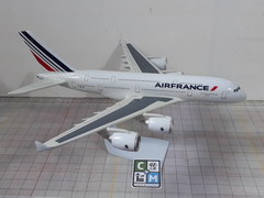 Air France Airbus A380-800 Avião Maquete Artesanal Escala 1:256 - comprar online