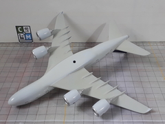 Air France Airbus A380-800 Avião Maquete Artesanal Escala 1:256 - CM | Camisas e Miniaturas