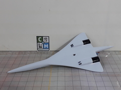 Air France Concorde Avião Maquete Artesanal Escala 1:215 - CM | Camisas e Miniaturas