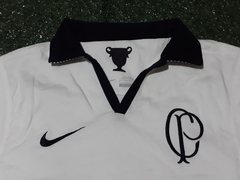 S. C. Corinthians 2015 Polo Branca "1° Década" Camisa Importada Tamanho P (veste PP) na internet