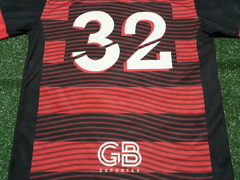 Imagem do Flamengo F. C. (Flamengo de Pirajuí) Giba Esportes Home #32 Camisa Tamanho G