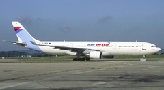 Imagem do Air Inter Airbus A330-300 Avião Miniatura Herpa Wings Escala 1:500 (medidas no anúncio)