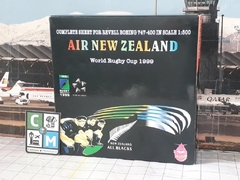 Air New Zealand Boeing 747-400 "All Blacks - 1999 Rugby World Cup" Avião Miniatura Netmodels Escala 1:500 (medidas no anúncio) - loja online