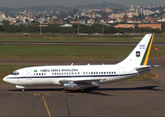 Imagem do FAB Força Aérea Brasileira Boeing VC-96 (737-200) Avião Maquete Artesanal Escala 1:95 (leia o anúncio)