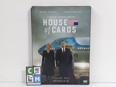 House Of Cards - Terceira Temporada (2015) 04 DVDs Episódios 27 Ao 39 (leia o anúncio)