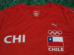 CHILE Olímpica 2011 Puma Home Jogos Pan-Americanos Camisa Importada Usada Na Competição Tamanho M Feminina (leia o anúncio) na internet