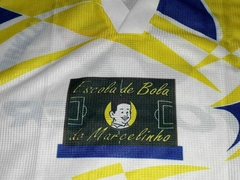 Escolinha De Bola Do Marcelinho Anos 1990 Topper Branca Camisa Tamanho P (medidas no anúncio) na internet