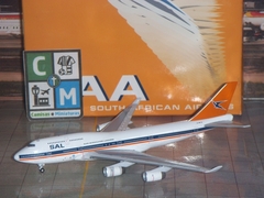 SAA South African Airways Boeing 747-400 Avião Miniatura BigBird Models Escala 1:500 (medidas no anúncio)