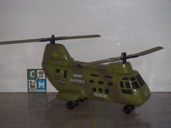 U. S. Marine Corps Boeing Vertol CH-46 Sea Knight Helicóptero Miniatura Funrise Escala 1:130 Anos 1980 Vintage (medidas no anúncio) - comprar online