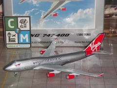 Virgin Atlantic Airways Boeing 747-400 Avião Miniatura StarJets Escala 1:500 (medidas no anúncio)