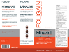 Minoxidil 5% Foligain para Homens - Tratamento para 3 meses [ESPUMA] - comprar online