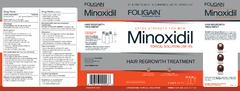 Minoxidil 5% Foligain para Homens - Tratamento para 1 mês - comprar online