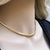 Chocker Fio alemão 5mm Júlia Banhado em ouro - CL09 - comprar online