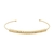 Bracelete Círculos Luísa Banhado em Ouro - PL06 - comprar online