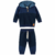 Conjunto Moletom com Capuz Masculino Infantil de Inverno Colorittá | Azul Marinho