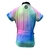 Camisa Ciclopp Rainbow Infantil Manga Curta Para Ciclismo Preto na internet