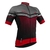 Camisa 3XU Hurricane Masculina Manga Curta Para Ciclismo Vermelho