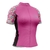 Camisa Ciclopp Butterfly Infantil Manga Curta Para Ciclismo Rosa