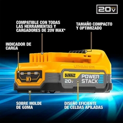 BATERÍA COMPACTA POWERSTACK 20V DEWALT DCBP034 - comprar en línea