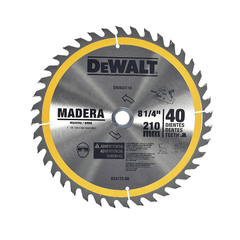 DISCO SIERRA 8 1/4'' X 40T DEWALT DWA03110