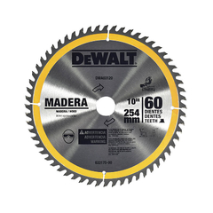 DISCO SIERRA 10'' X 60T DEWALT DWA03120