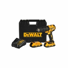 JUEGO DE TALADRO PERCUTOR / ATORNILLADOR DE 1/2’’ BRUSHLESS 20V MÁX DEWALT DCD7781D2