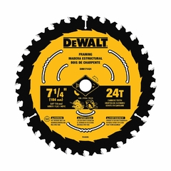 DISCO DE CARBURO 7-1/4'' X 24D DEWALT DWA171424