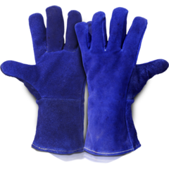 GUANTE SOLDADOR AZUL KEVLAR