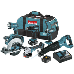 COMBO DE HERRAMIENTAS (6pz) XT610 *MAKITA*