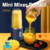 Mini Mixer Portátil 400ml - Vitamina - Shake - Suco