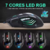 Mouse Gamer 7 Botões LED 5500dpi Bluetooth (BR) na internet